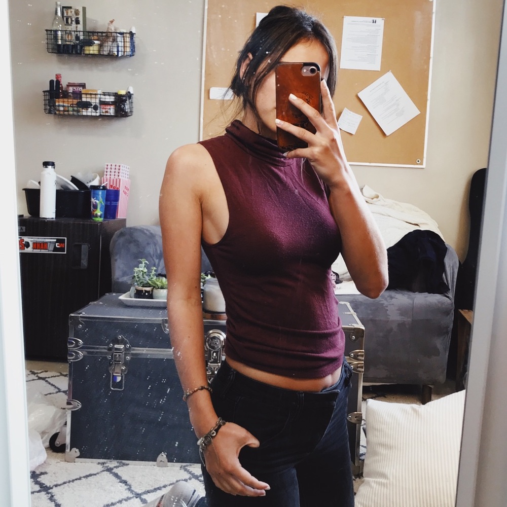 Turtle neck tank top from American Eagle